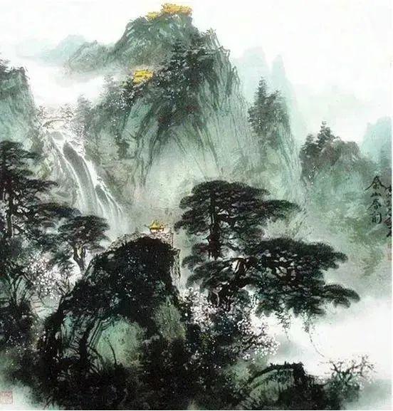 泸深配 张铁石作品欣赏：墨染山水藏天地，笔悟春秋见性情